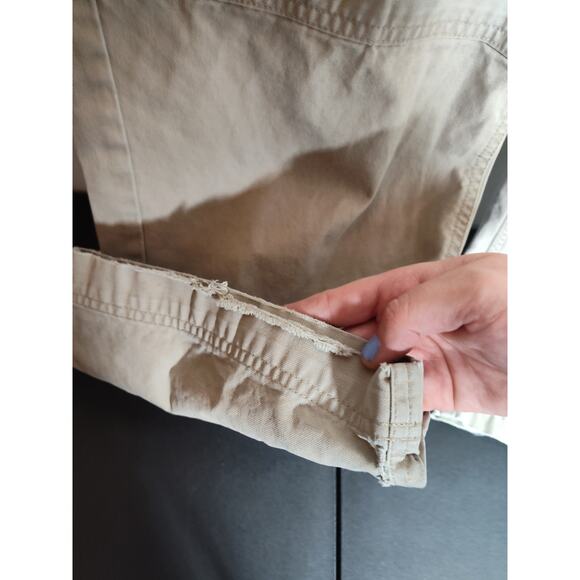 Vintage Gap 90s Y2K Cargo Pants heavy cotton skater size 31/32 - Picture 6 of 11